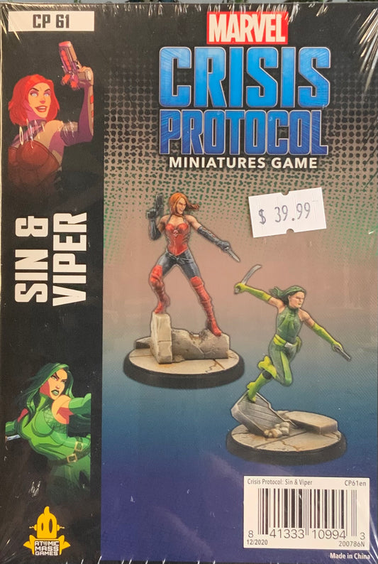 Marvel Crisis Protocol: Sin & Viper