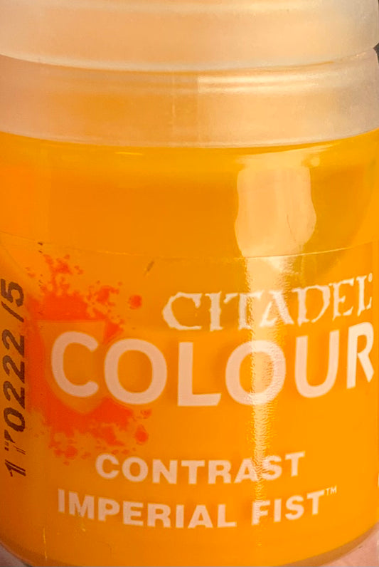 Citadel Colour Contrast Imperial Fist Yellow 29-54