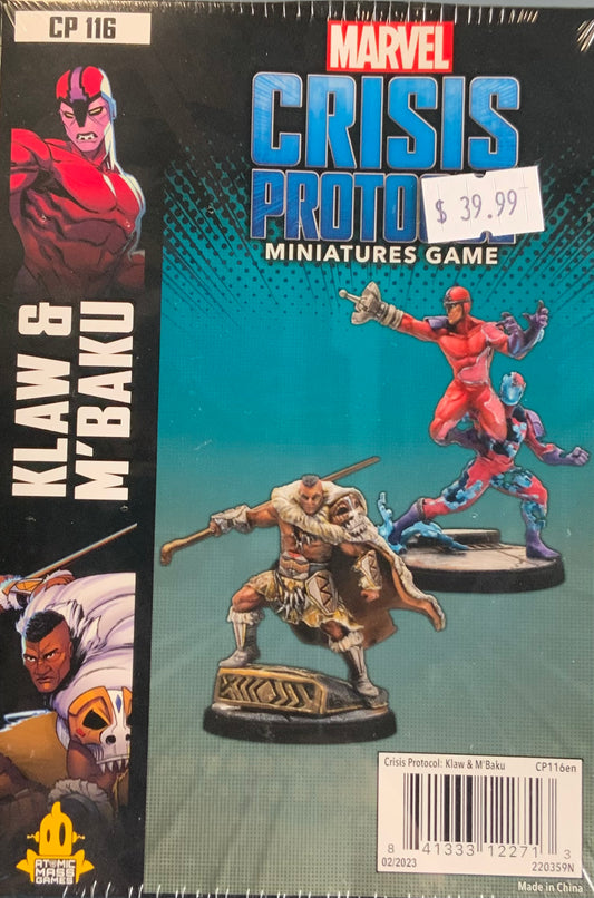 Marvel Crisis Protocol: Klaw & M’baku
