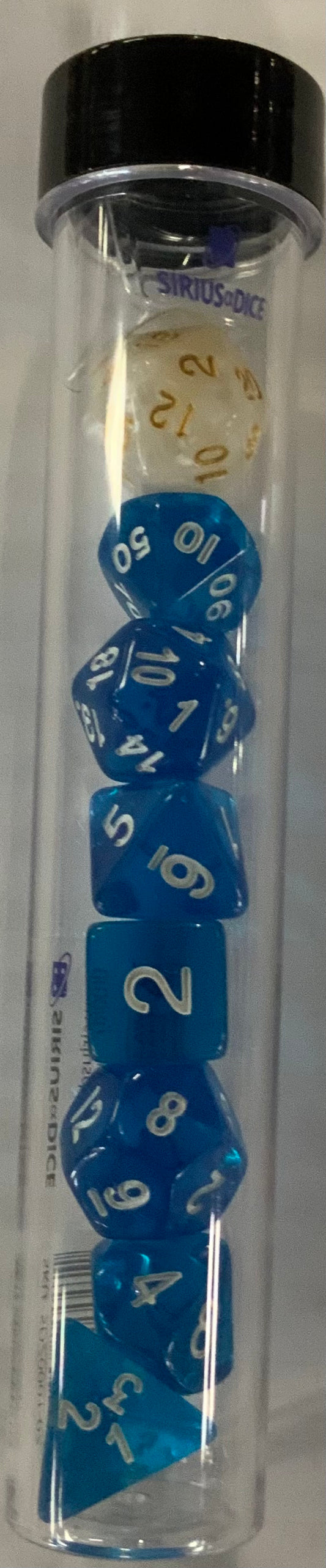 Sirius a Dice: Resin Blue