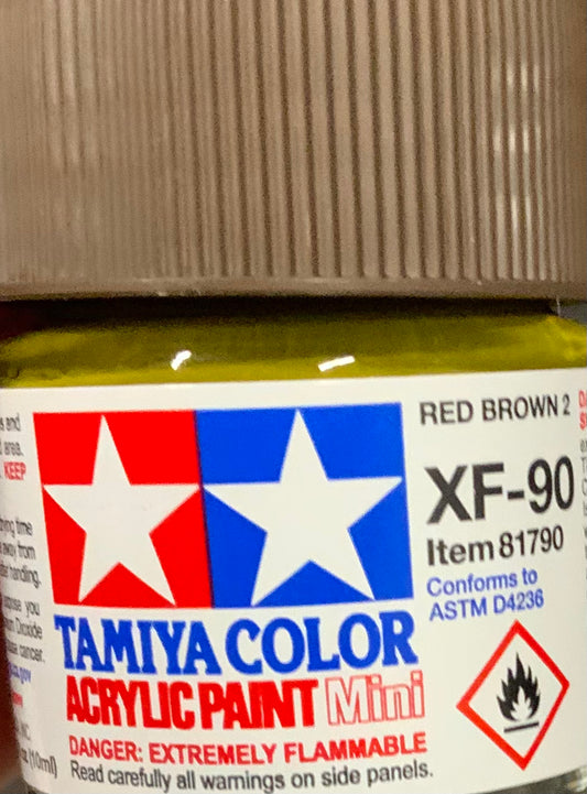 Tamiya Color: XF-90 Red Brown 2