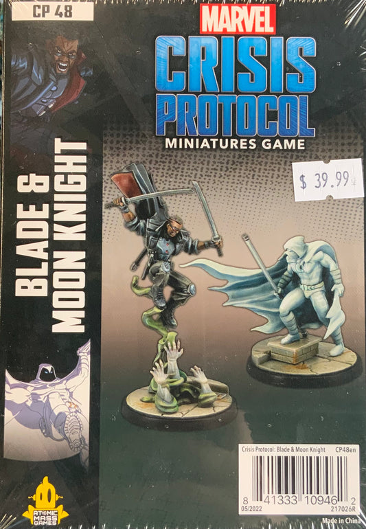 Marvel Crisis Protocol: Blade & Moon Knight