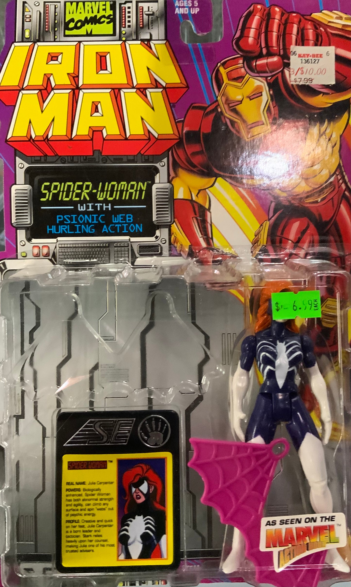 Iron Man Spider-Woman Toy