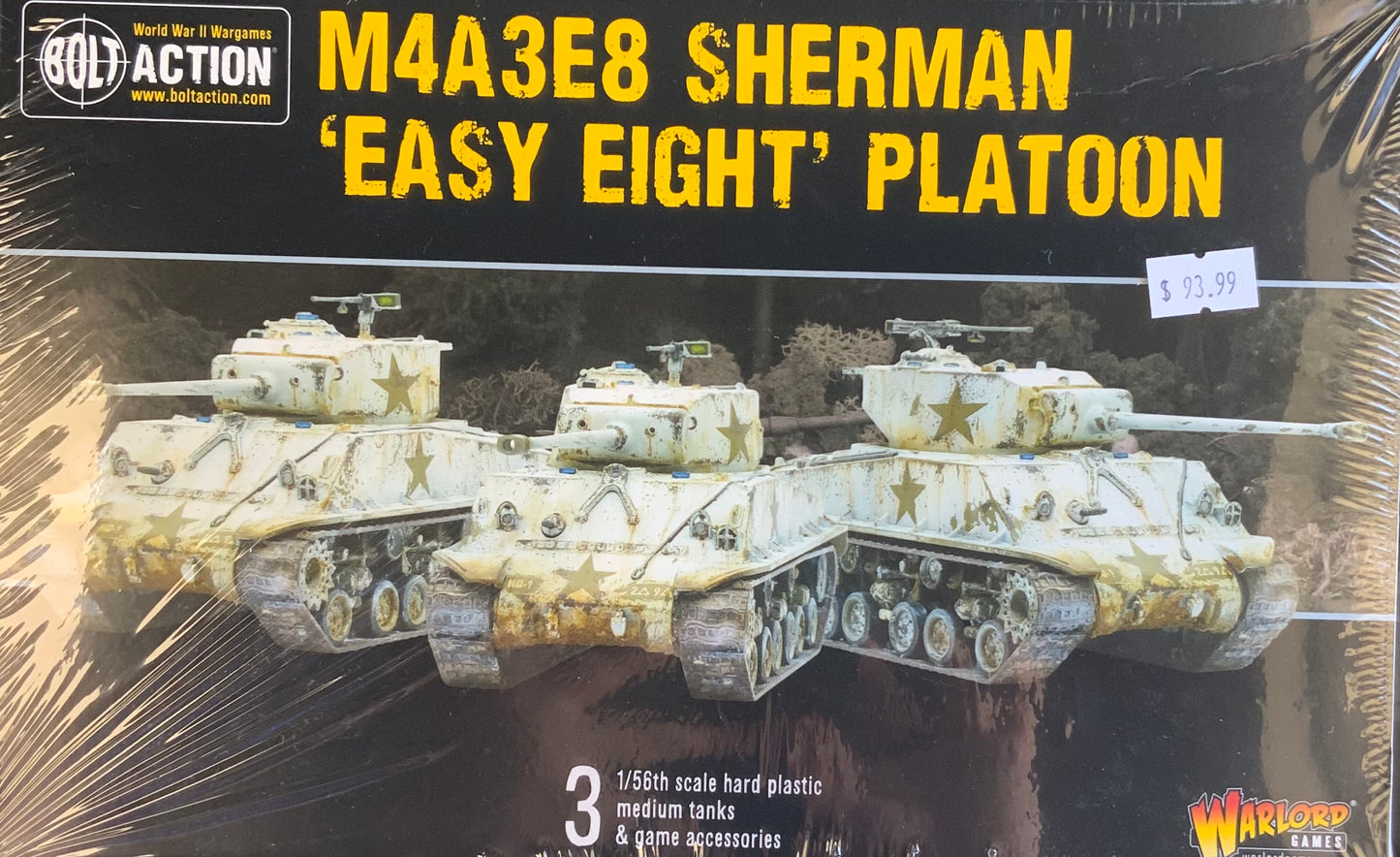 Bolt Action: M4A3E8 Sherman ‘Easy Eight’ Platoon