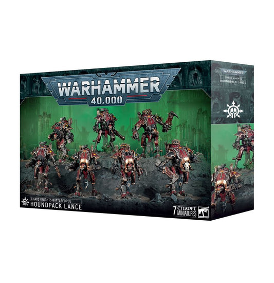 Warhammer 40,000 Chaos Knight Battleforce Houndpack Lance