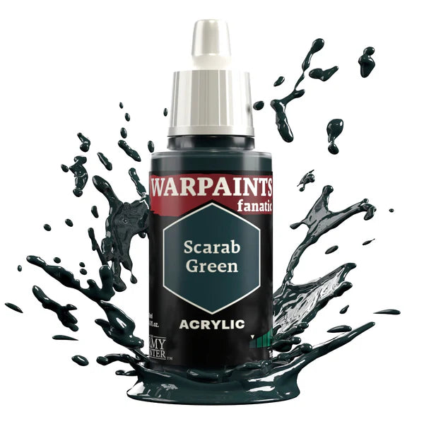 Army Painter Warpaints Fanatic Scarab Green  WP3043