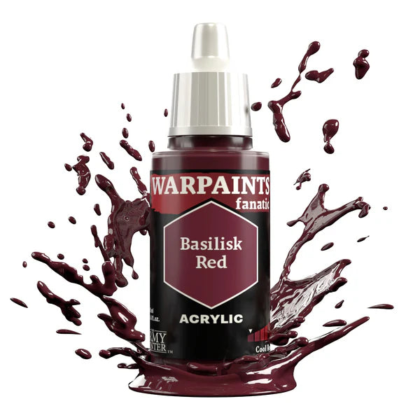 Army Painter Warpaints Fanatic Basilisk Red WP3115