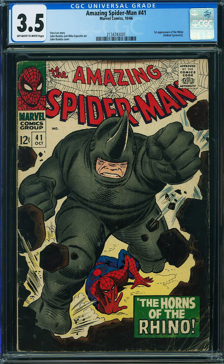 Amazing Spider-Man 41 CGC 3.5