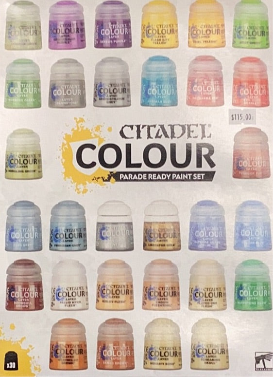 Citadel Colour -Parade Ready Paint Set