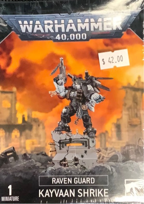 Warhammer 40,000 Raven Guard - Kayvaan Shrike