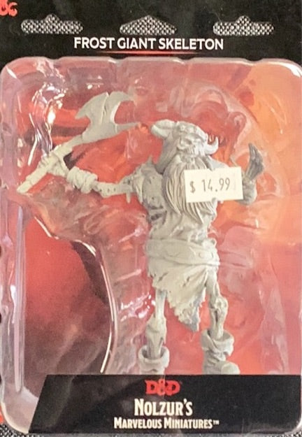 DND Large Primed Figure - Frost Giant Skeleton