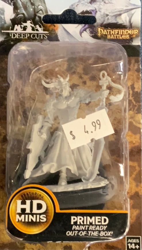 Pathfinder Battles Primed HD Figure - Genie Efreeti