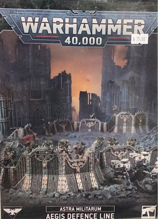 Warhammer 40k - Astra Militarum Aegis Defense Line