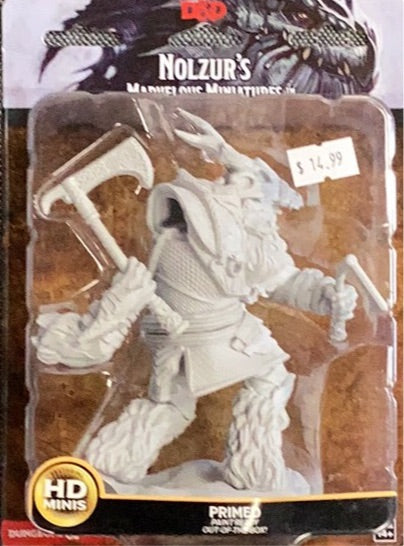 DND Large Primed Figure - Frost Giant