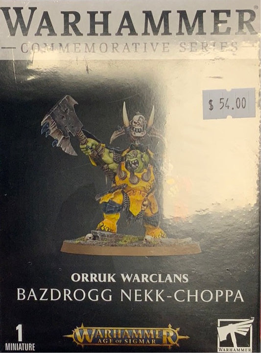 Warhammer - Orruk Warclans Bazdrogg Nekk-Choppa