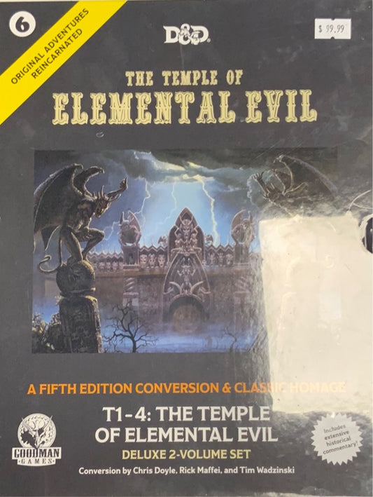 DND campaign book: The Temple of Elemental Evil