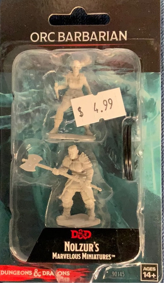 DND Figure- Orc Barbarian – Warehouse Comics, Cards & Gaming