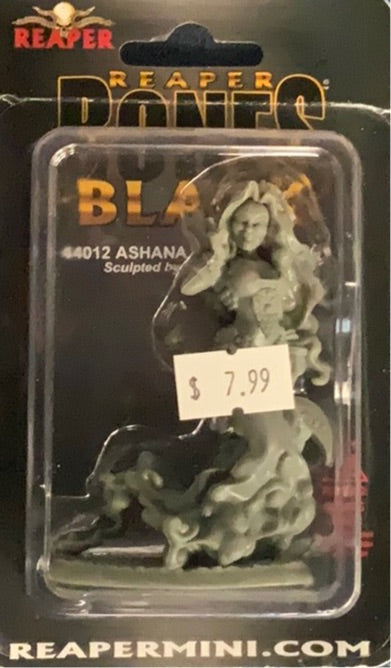 Reaper Bones Black Figure - Ashana, Female Genie