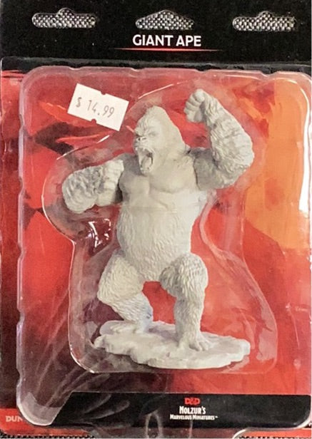 DND Large Primed Figure - Giant Ape