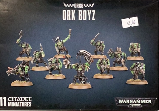 40k Orks - Ork Boyz