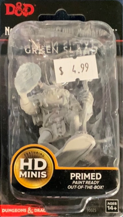 DND Primed HD Figure - Green Slaad