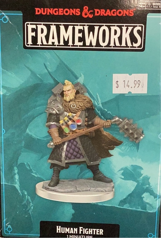 DND Frameworks Figure - Human Fighter