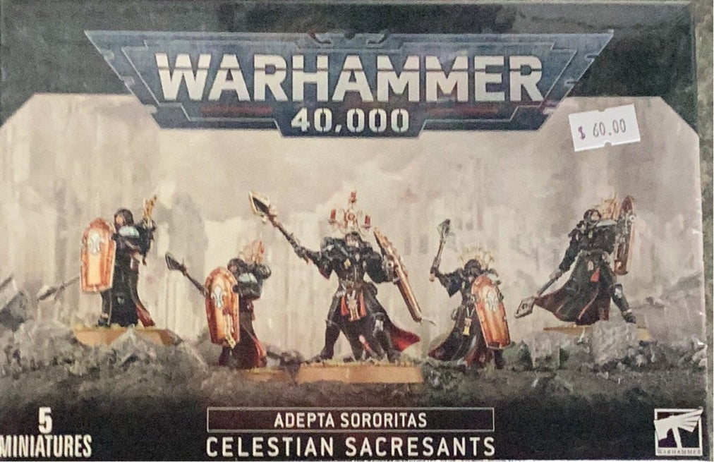 40k Adepta Sororitas - Celestian Sacresants – Warehouse Comics, Cards ...