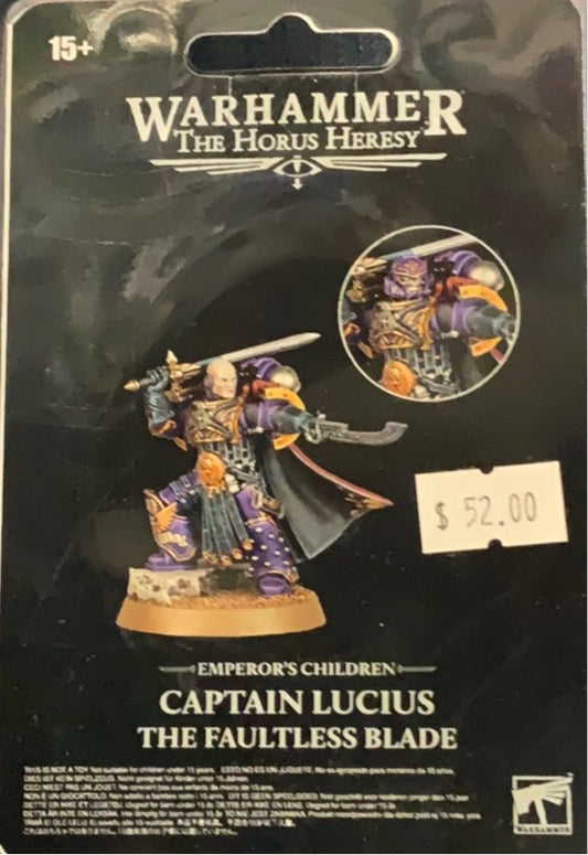 Warhammer 40k: The Horus Heresy - Captain Lucius