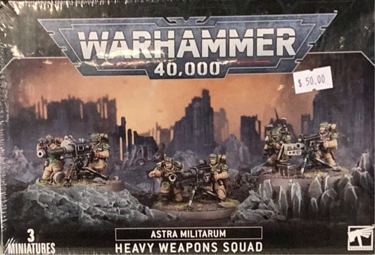 Warhammer 40,000 Astra Militarum Heavy Weapons Squad