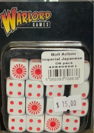 Warlord Games Bolt Action Dice - Imperial Japanese