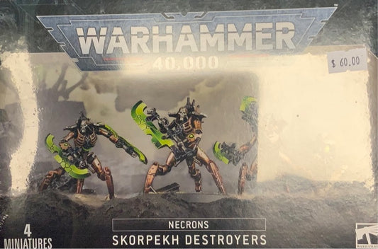 40k Necrons Skorpekh Destroyers