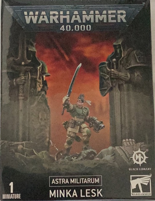 Warhammer 40k Astra Militarum Minka Lesk Figure