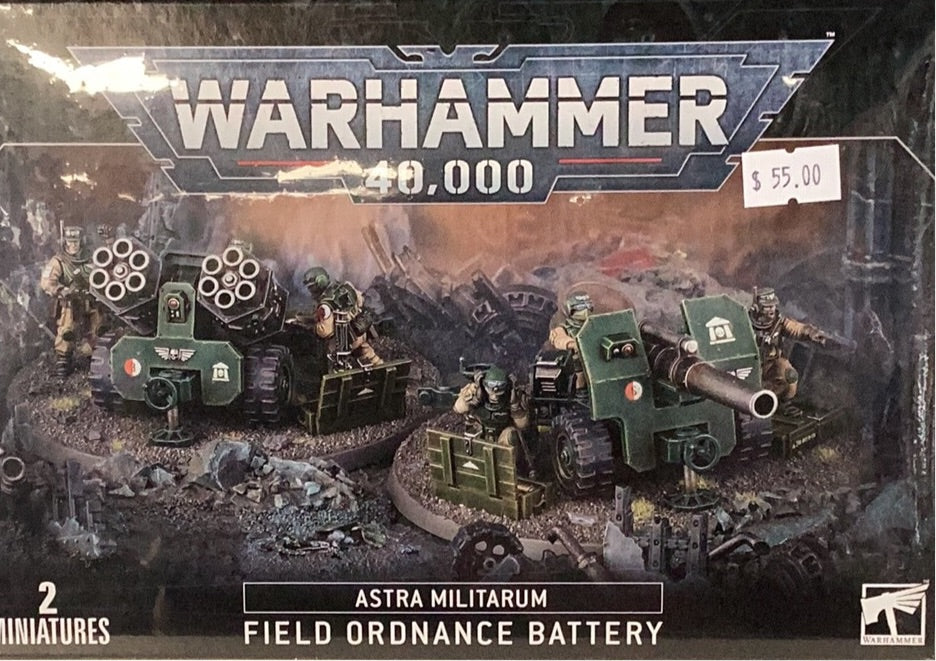 40k Astra Militarum Field Ordnance Battery