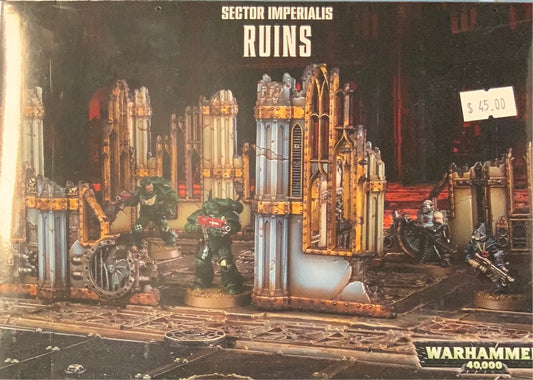 Warhammer 40k- Sector Imperials Ruins model box