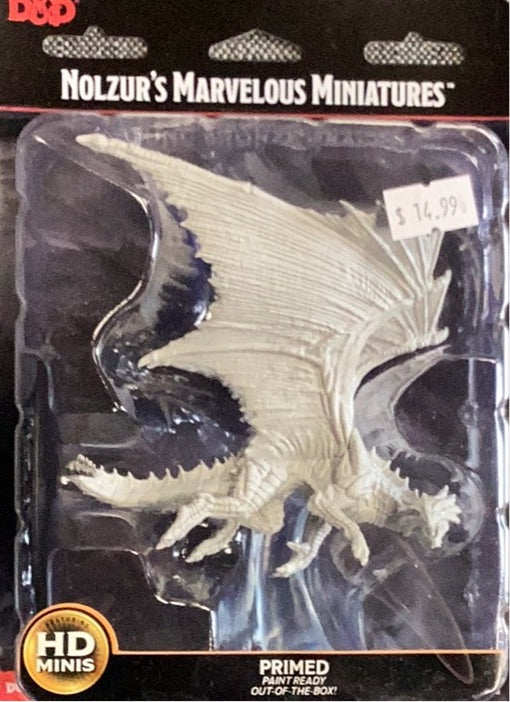 DND Large Primed Figure - Young Bronze Dragon