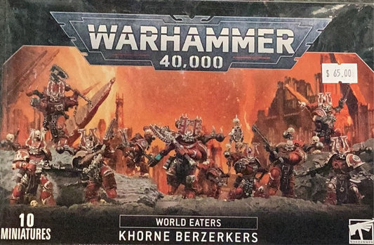 40k World Eaters - Khorne Berzerkers