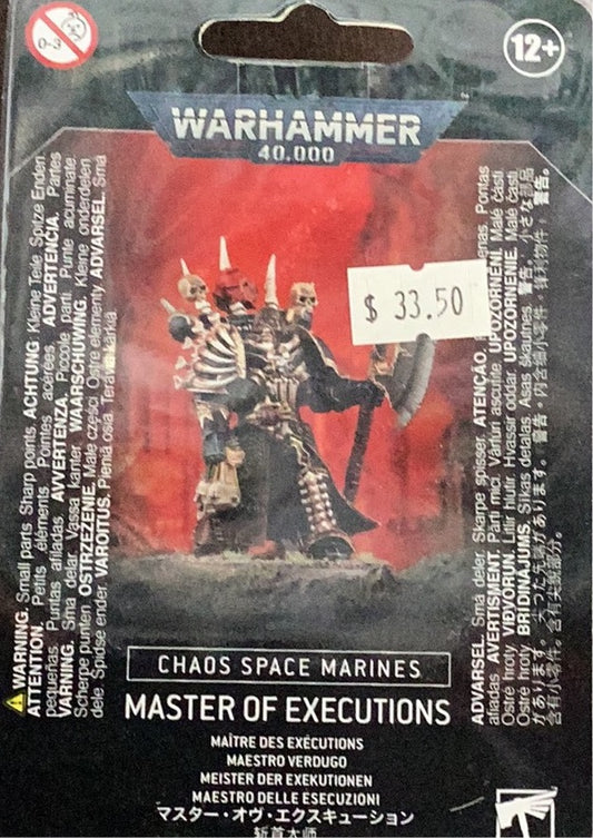 Warhammer 40k - Master of Executions