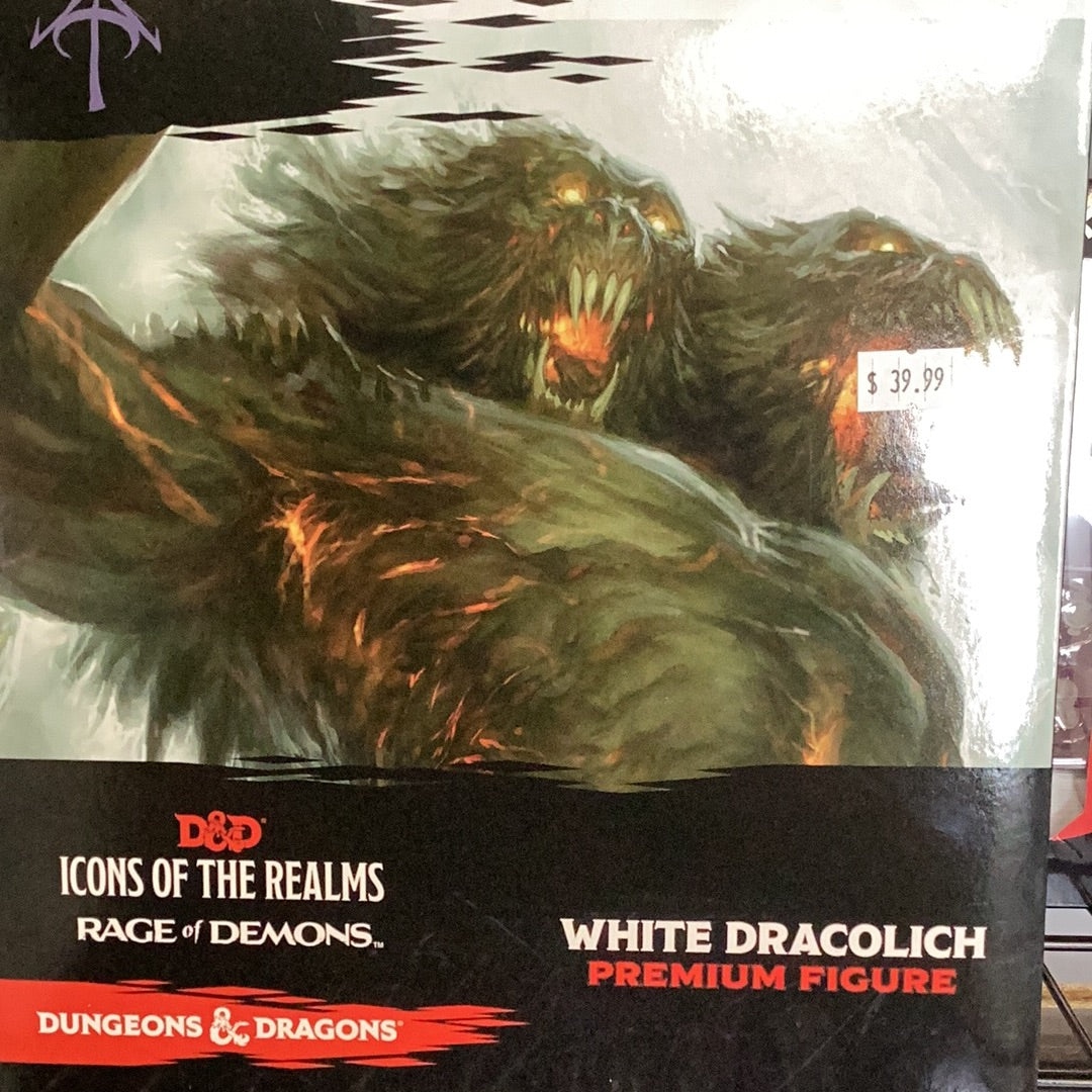 Icons of the Realms: Rage of Demons - White Dracolich