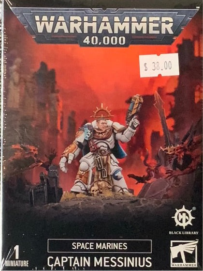40k Space Marines - Captain Messinius