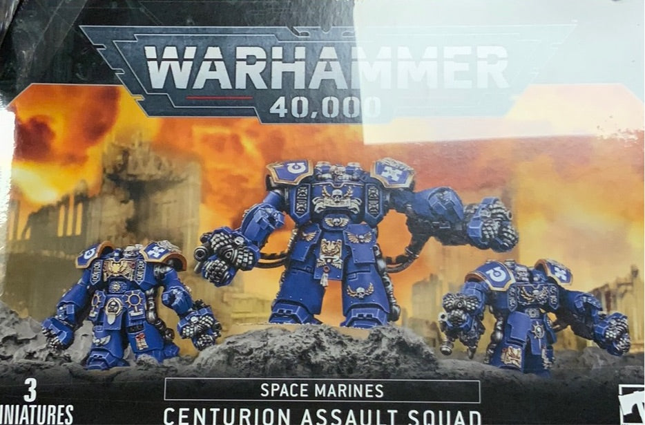 Warhammer 40k Space Marines Centurion Assault Squad