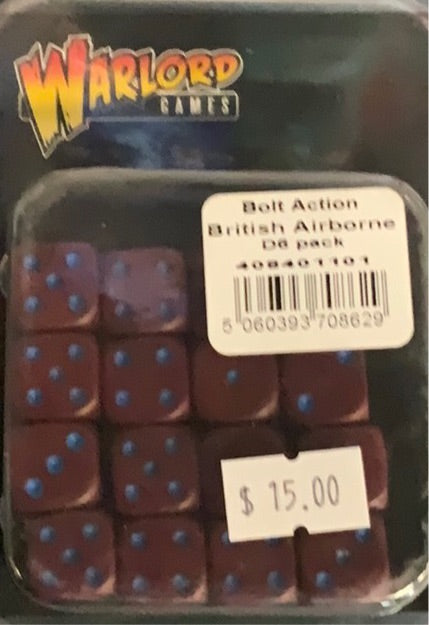 Warlord Games Bolt Action Dice - British Airborne