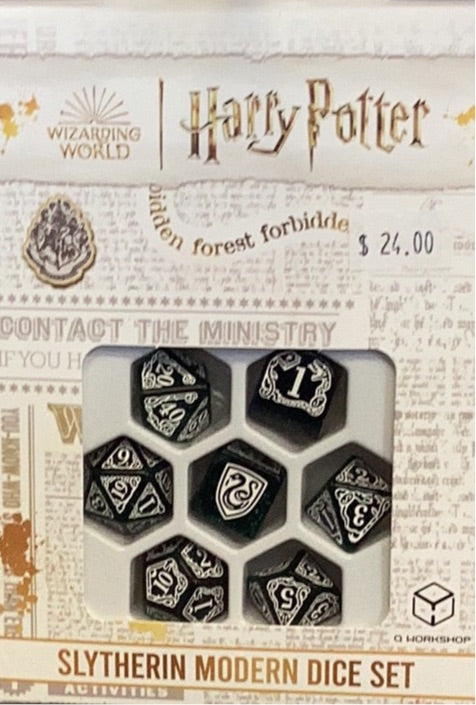 Harry Potter House Dice Set - Slytherin