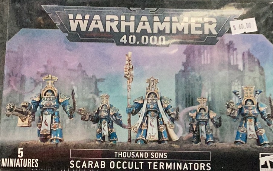 40k Thousand Sons - Scarab Occult Terminators