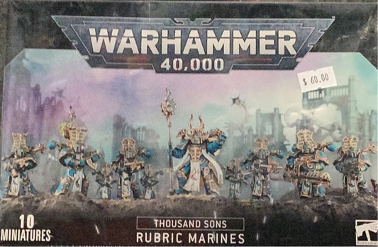 40k Thousand Sons - Rubric Marines