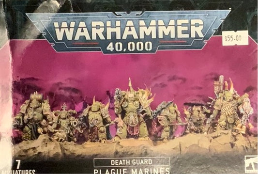 Warhammer 40k Death Guard - Plague Marines