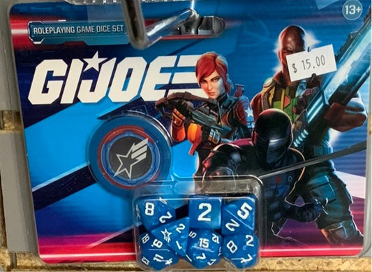 G.I. Joe assorted dice