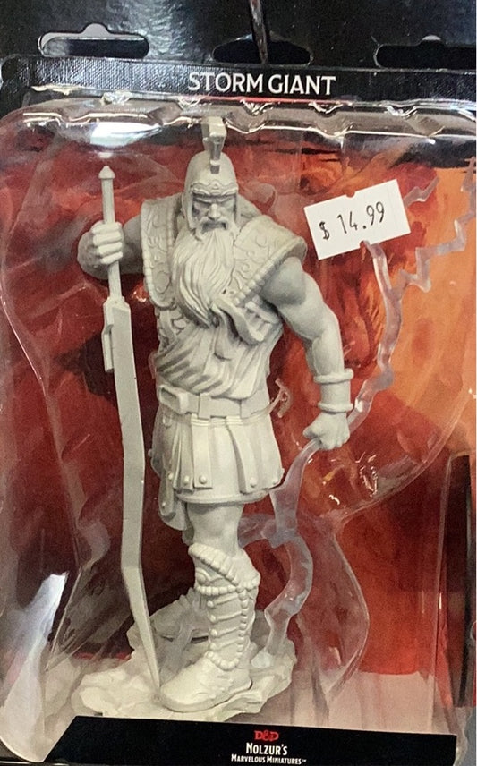 DND Large Primed Figure - Storm Giant