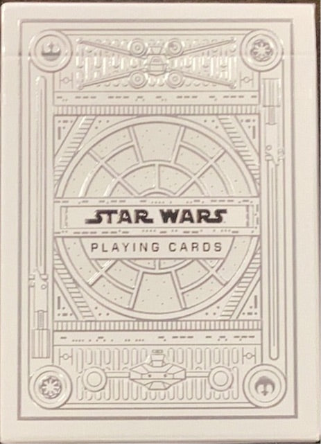 Star Wars playing cards - white