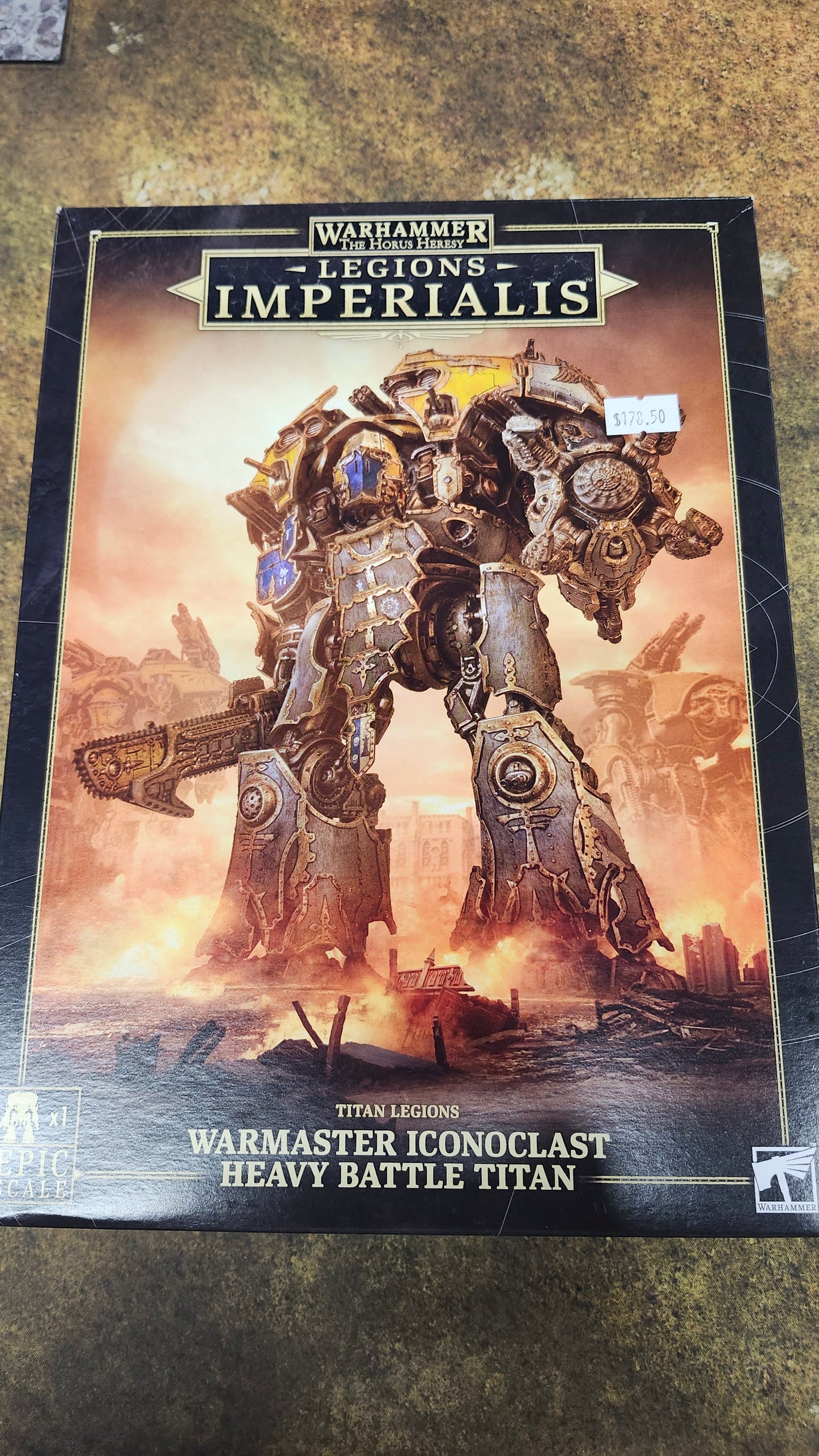 Warhammer Legions Imperialis Titan Legions Warmaster Iconoclast Heavy Battle Titan
