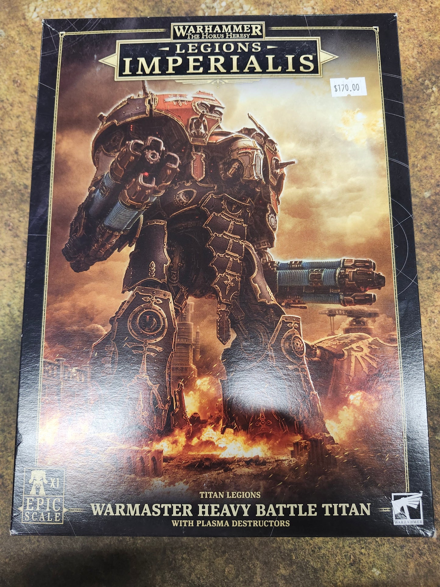 Warhammer Legions Imperialis Titan Legions Warmaster Heavy Battle Titan